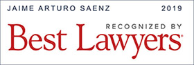 Best Lawyers Jaime Arturo Saenz 2019